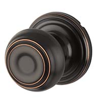 Traditional Lewiston Knob with Maguire Round Rose, Yale YMGR-LTN