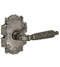 French Colonial Ribbon and Reed Lever With Victorian Rose, Fusion AA-C8