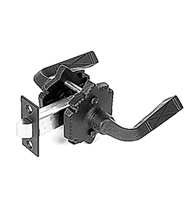 Equis Rough Black Iron Lever, Acorn RSRBI