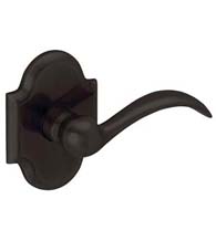 Beavertail Solid Brass Leverset, Baldwin 5452V