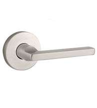 Square Lever with Round Rose, Baldwin SQU-CRR