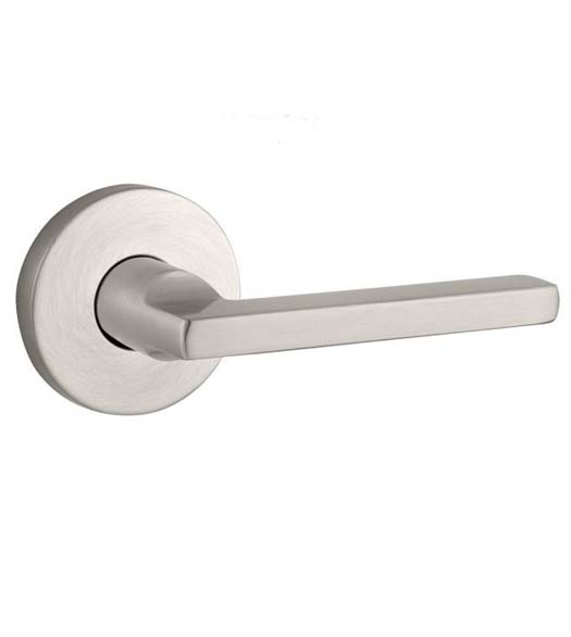 Square Lever with Round Rose