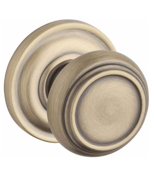 Traditional Door Knob Set, Baldwin TRATRR