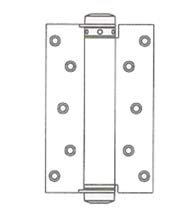 6 Inch  Single Acting Spring Hinge, Pair, Bommer 4010-6