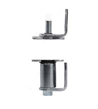 Surface Mount Gravity Pivot Hinge with Hold Open, Bommer 7512-H