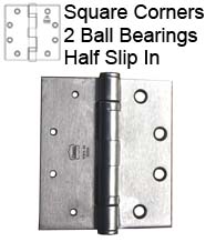 4-1/2 x 4 Slip In Hinge, Bommer BB5050-454G1-652