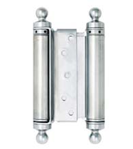 7 Inch Mortise Type Double Acting Spring Hinge with Ball Tips, Pair, Bommer CL3029-7