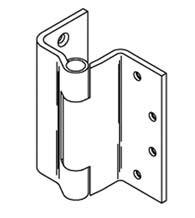 Heavy Duty Steel Hinges For Doors Doorware 4 1 2 Heavy Duty Swing Clear Hinge Bommer Lb8024 045r
