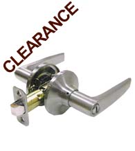 Morant Satin Nickel Keyed Lever, Deltana 6411-15