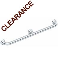 42 Inch Polished Chrome Grab Bar, Deltana 88GB42-26