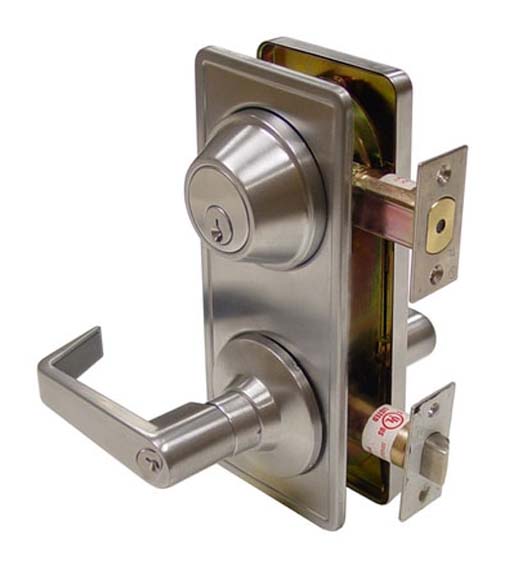 Interconnect Entry Lever and Deadbolt, Deltana CL300ILC - Doorware.com