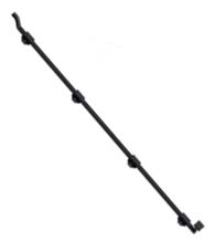 42 Inch Modern Offset Surface Bolt, Deltana FPGM42