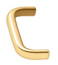 Solid Brass 3 Inch Cabinet Pull, Deltana K136