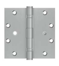 5 x 5 Ball Bearing Stainless Steel Hinge with Security Stud, Pair, Deltana SS55BB-SEC
