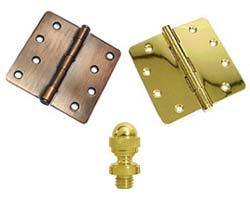 Solid Brass Hinges