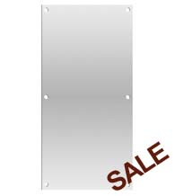 8 x 16 Stainless Steel Push Plate