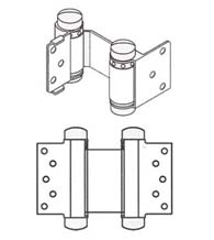 Double Acting Spring Hinges