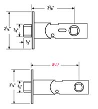 Latch for Fusion Knobsets
