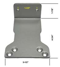 Hold Open Arm Parallel Mount Bracket, Global HO-PAB-1245-N