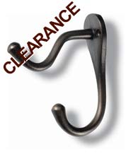 Double Prong Coat Hook, Hamilton CH-105-BP