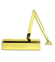 LCN 4040XP  Polished Brass Super Smoothee Grade 1  Door Closer
