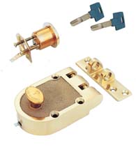 Mul-T-Lock Single Cylinder Jimmy Proof Apartment Deadlock