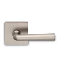 Chic Solid Brass Lever with Square Rose, Omnia 368S/00