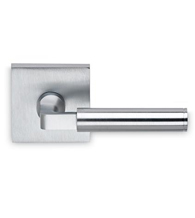 Metro Leverset with Square Rose, Omnia 914S/00