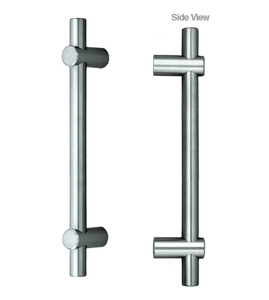 20 Inch Slim Line Round Brushed Stainless Steel Liance Pull 20 Inch Slim Line Round Brushed Stainless Steel Liance Pull Omnia 9458 448