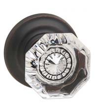 Classic Beauty Clear Glass Knobset, Omnia 955TD