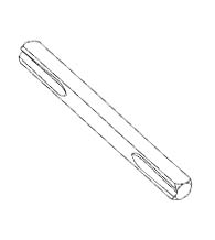 Passage Spindle for Baldwin Estates Lever and Knob Sets, BAL-05xx.004