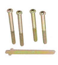 Schlage BE365 Parts, Screws and Driver Bar
