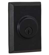 Molten Bronze Rectangular Deadbolt, Weslock 7971