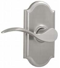 Bordeau Door Lever With Premiere Rose, Weslock 1700U