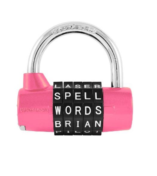 WordLock Combination Padlocks