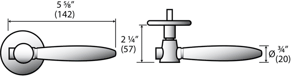 AHI SIG154 Retro Leverset Specifications