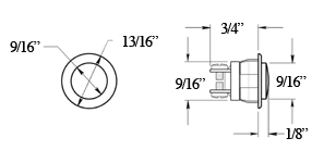 Deltana  BBC20-REPL Doorbell Specifications