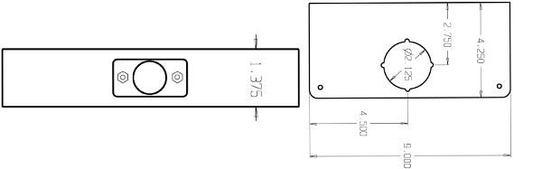 Don-Jo 3CW Dimensions