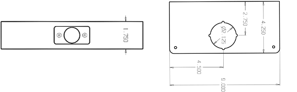 Don-Jo 4CW Dimensions