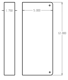 Dimensions du Don-Jo 90CW