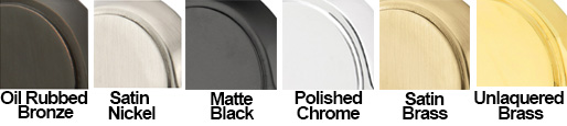 Emtek Finish Chart