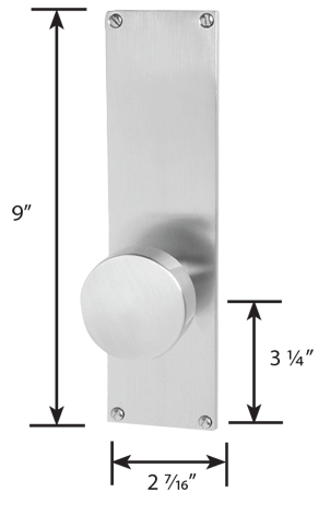 Emtek 8013 specifications