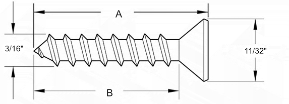 Romstel SMSPF10 #10 Self Tapping Screw