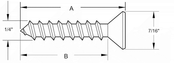 Romstel SMSPF14 #14 Self Tapping Screw