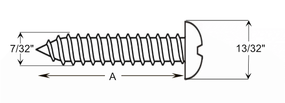 Romstel SMSPP12 #12 Self Tapping Screw