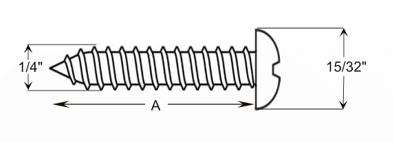 Romstel SMSPP14 #14 Self Tapping Screw