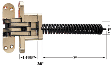 SOSS 218ic Hinge Specifications