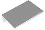 LAU Polished chrome Edge Pull
