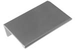 LAU Satin Nickel Edge Pull