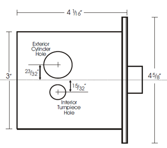 CRL Jackson "GE" Type Side-Load Threshold Mount Bottom Pivot Set